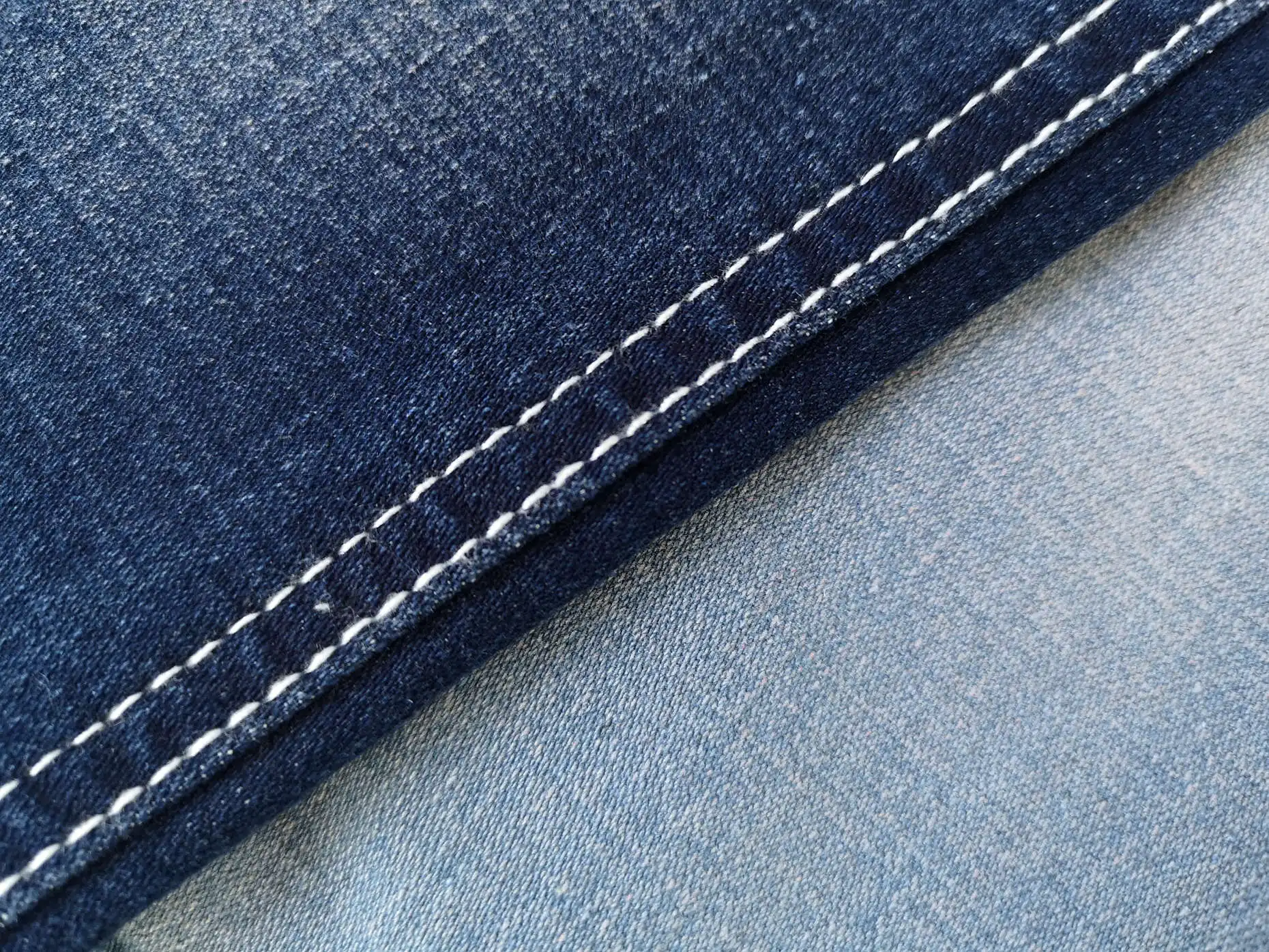 Cotton polyester viscose cheap denim fabric for jeans and jackets