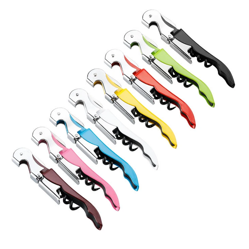 Multifunction custom logo wine/beer bottle opener waiter corkscrew