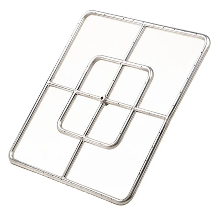 Hight quality Round Gas Burner Charcoal Brazier fire pit pan Stainless Steel Burner for BBQ