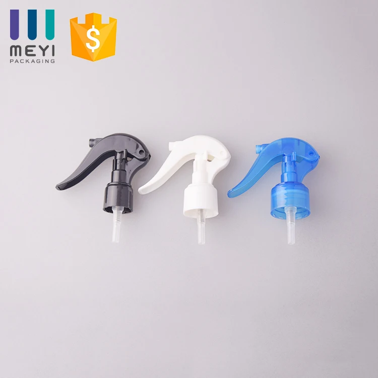 20/410 24/410 28/410 Plastic Spray Nozzle White Black Natural Fine Mist Sprayer Cap Button Lock Mini Trigger Pump