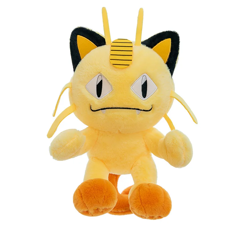 New Arrival Pokomoned Doll Meowth Kawaii 30-70CM PP Cotton Kids Birthday Gifts Toy Anime Soft Throw Pillow Stuffed Plush Toy