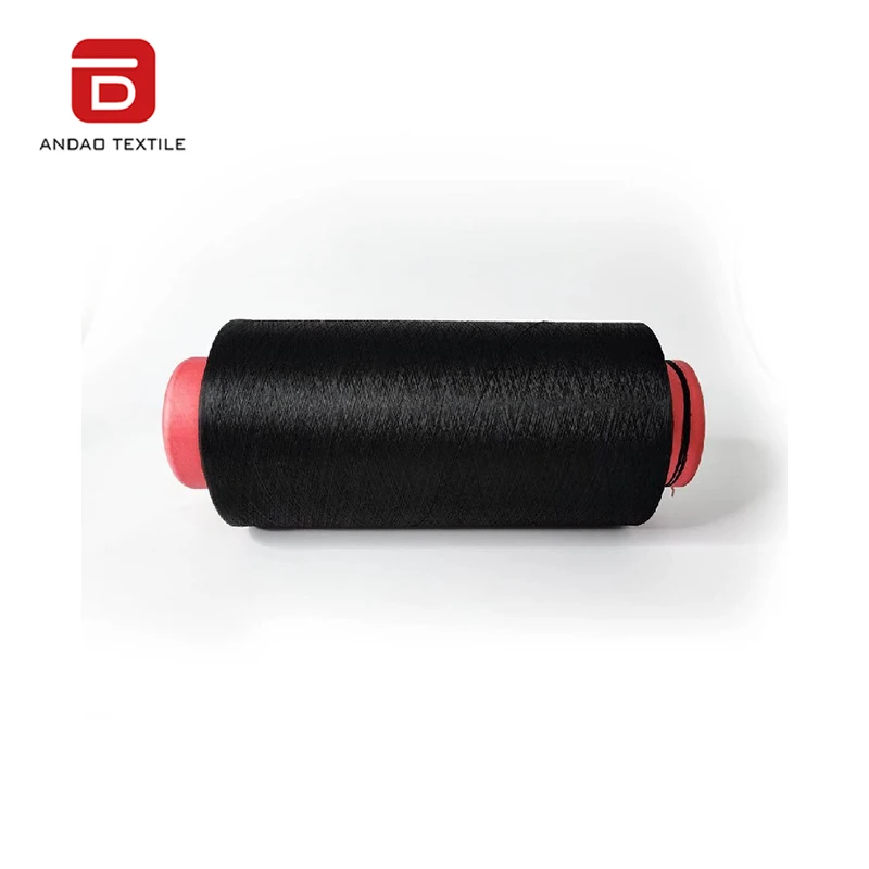  Нить из полиэстера DTY 150D/48F BLACK He SD