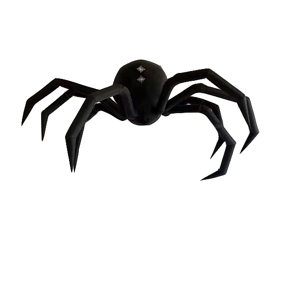 Large inflatable spider model roof festival amusement exhibition decoration spider for sale