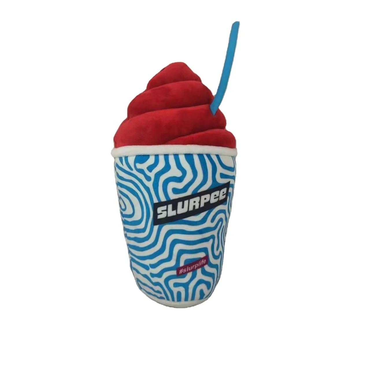 25CM Custom Plush Drink Cup Toy Soft Stuffed Ice Cream Plush Toy New Design Wholesale