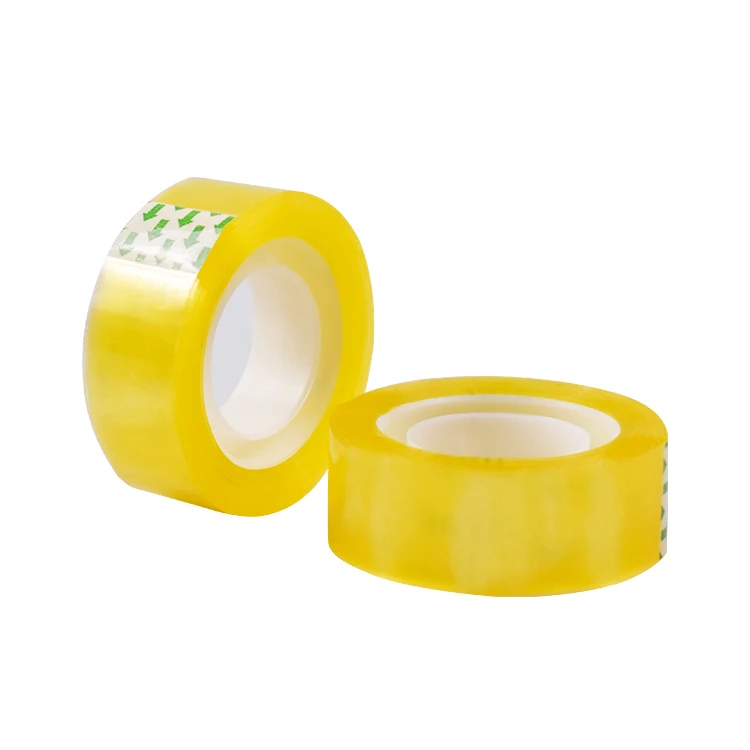 Clear Adhesive Office School Stationery Packing Bopp Transparent Printed Tape With Logo