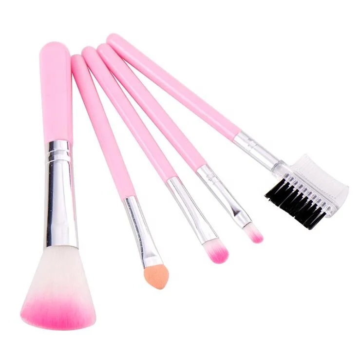 2020 Professional designer slim 5pcs eye makeup brush small Cosmetic makeup brush for skin accessible
