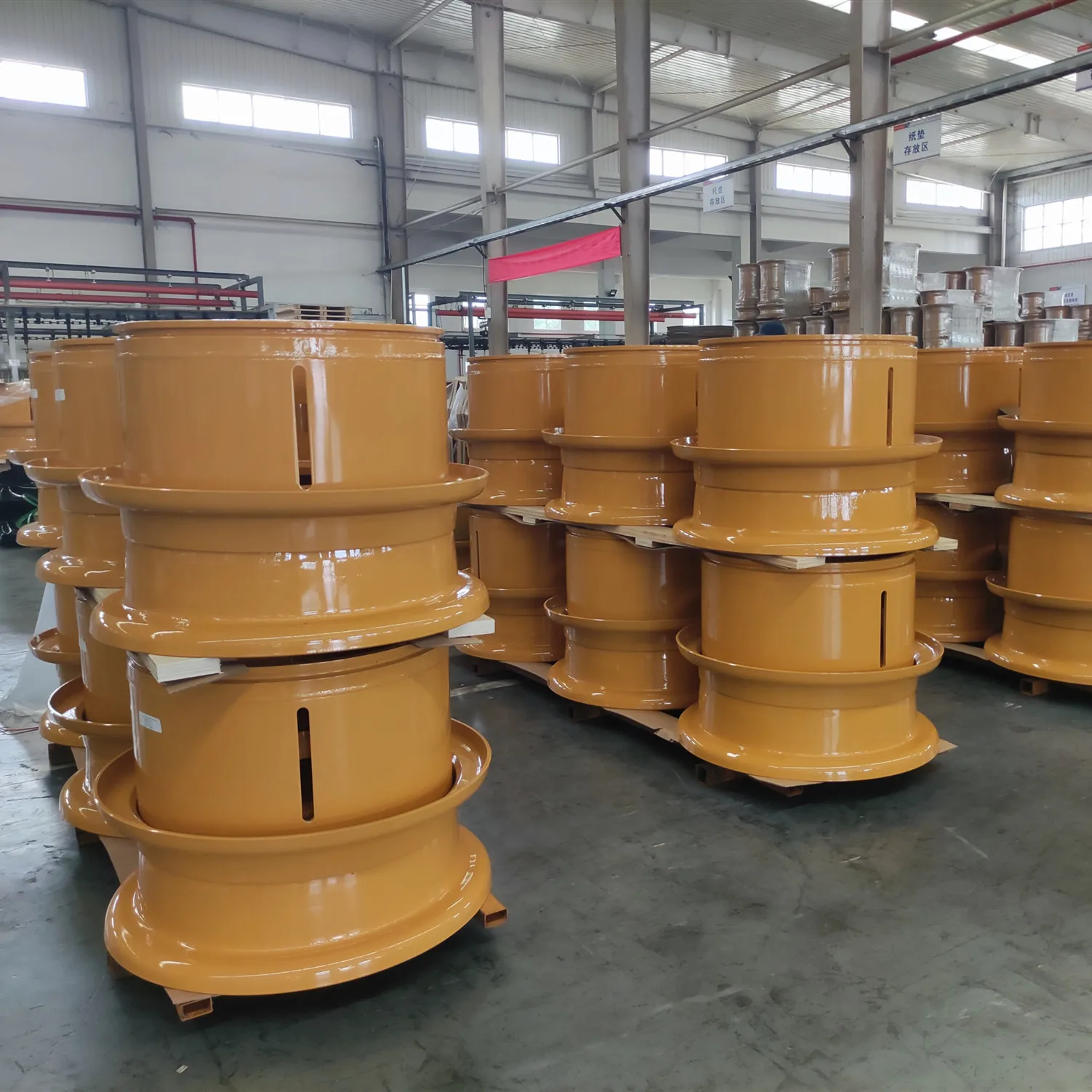 China Factory CAT R2900G Tyre size 29.5R29  29-25.00/3.5 OTR steel wheel rim