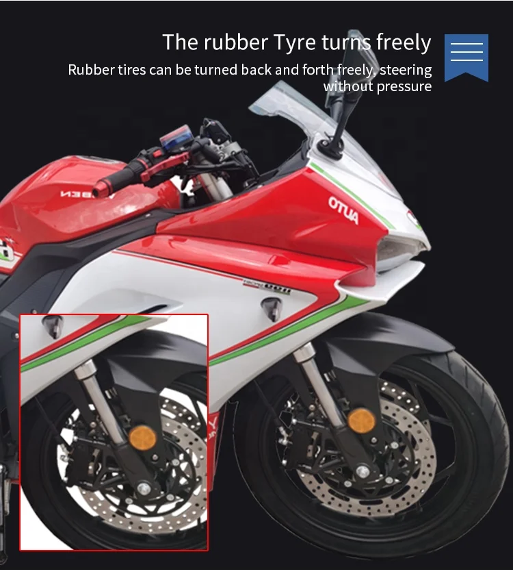 
Chinese Chopper Motorcycle High Speed Offroad Motorcycles 72V Adult Electric Bike 