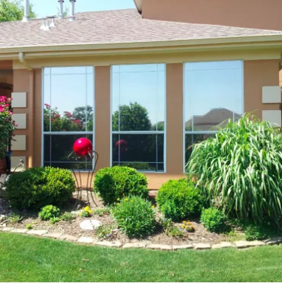 Window Glass Privacy Tint Film One Way Silver Insulation Solar Reflective Layer Self-adhesive Sun Protection