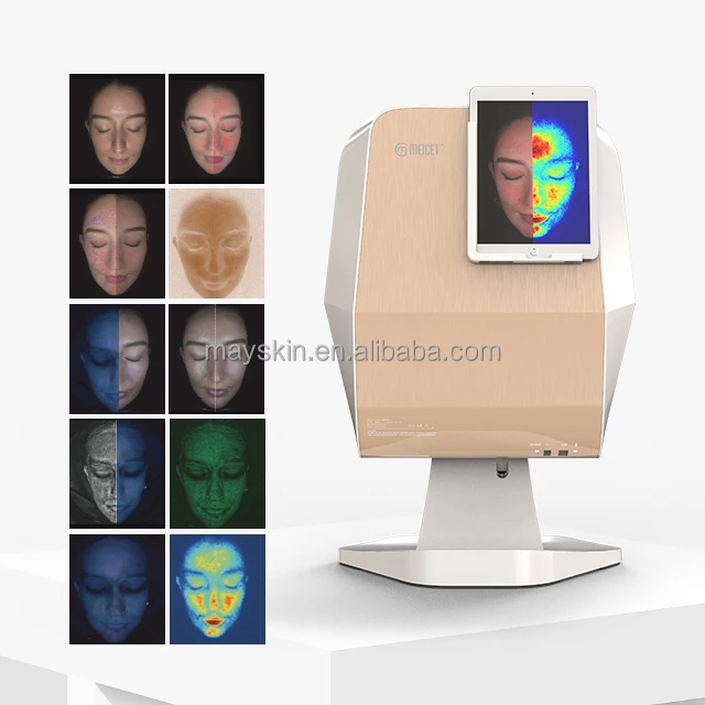 MEICET MC88 Precise Algorithm Facial Skin Analysis System Skin Analyzer Facial Scanner