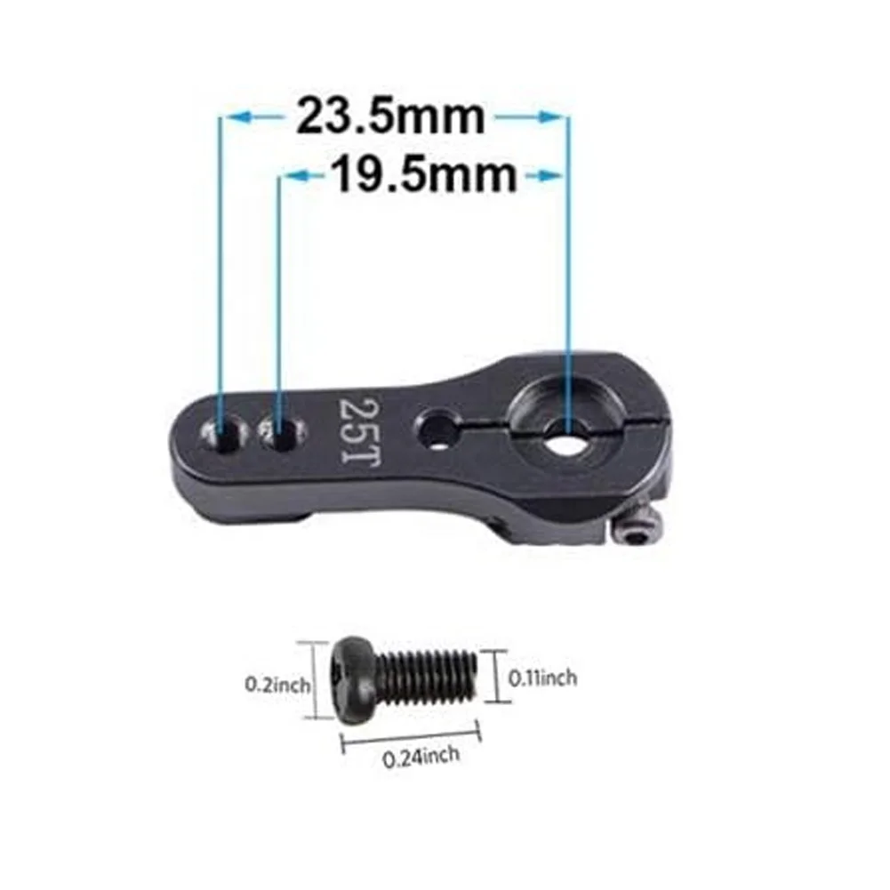 Stemedu DS3225MG 25KG Coreless Digital Servo High Torque Full Metal Gear Steering Servo Motor for DIY Baja Crawler Cars