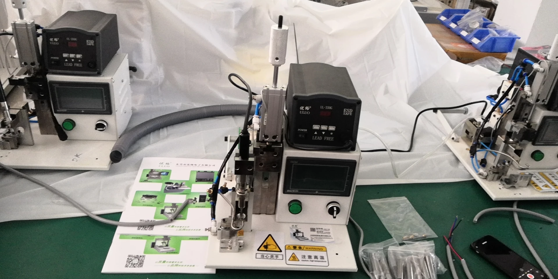 Semi-automatic Wire Welding Machine Soldering Machine Soldering Robot 15 Provided Soldering Machine for Led Strip Light AC220V