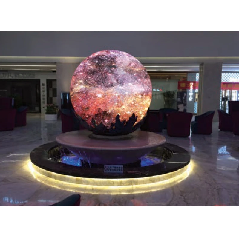 creative shapes sphere LED screen soft modules ball LED screen indoor outdoor ball LED display