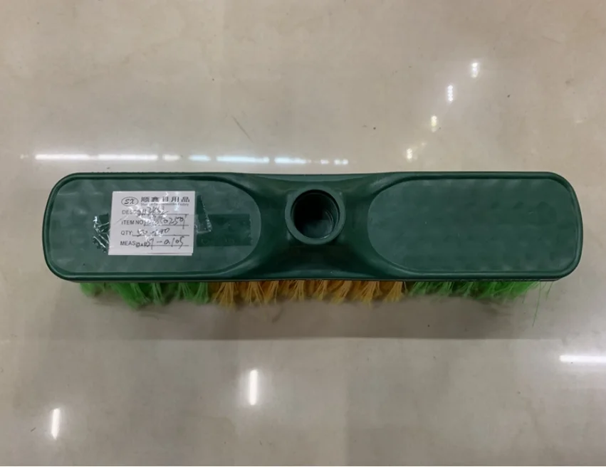 Hot sale cleaning broom head escoba de limpieza brush without pole palo Stick home use household recycle plastic customized OEM