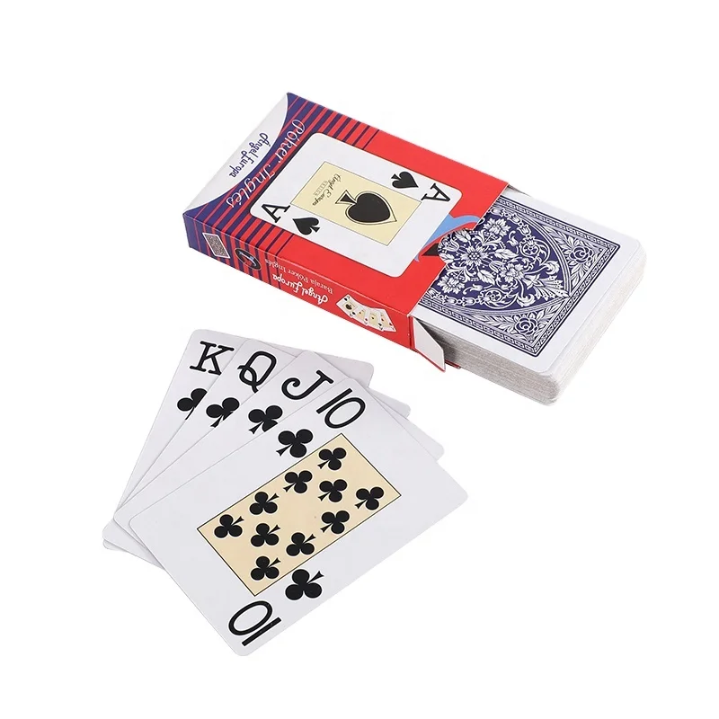 
Factory Price Accept Customized design printed Wholesale Playing cards Poker 
