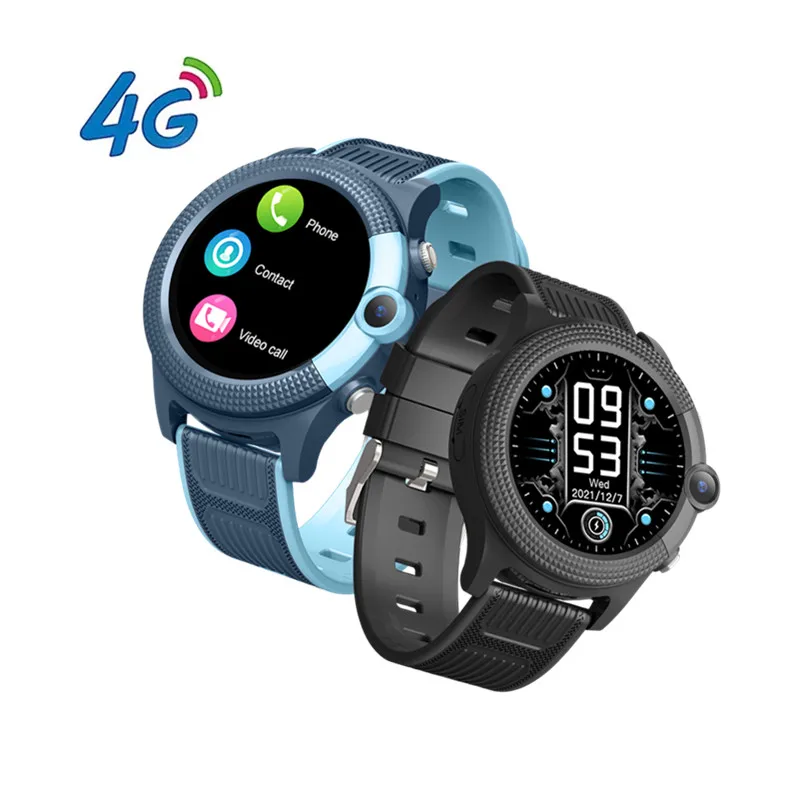 Детские часы 2022, новая модель D36, Детские умные часы, 4G, водонепроницаемые, SOS, модный смартфон, LBS, многоязычный, Двухсторонний вызов