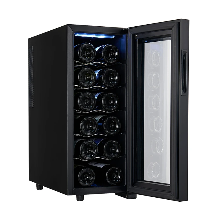 Best Small Coolers 2 Bottle Wine Cellars High Quality Thermoelectric Wine Fridges for Sale Single Glass Door Mini CB CE ETL 5-18