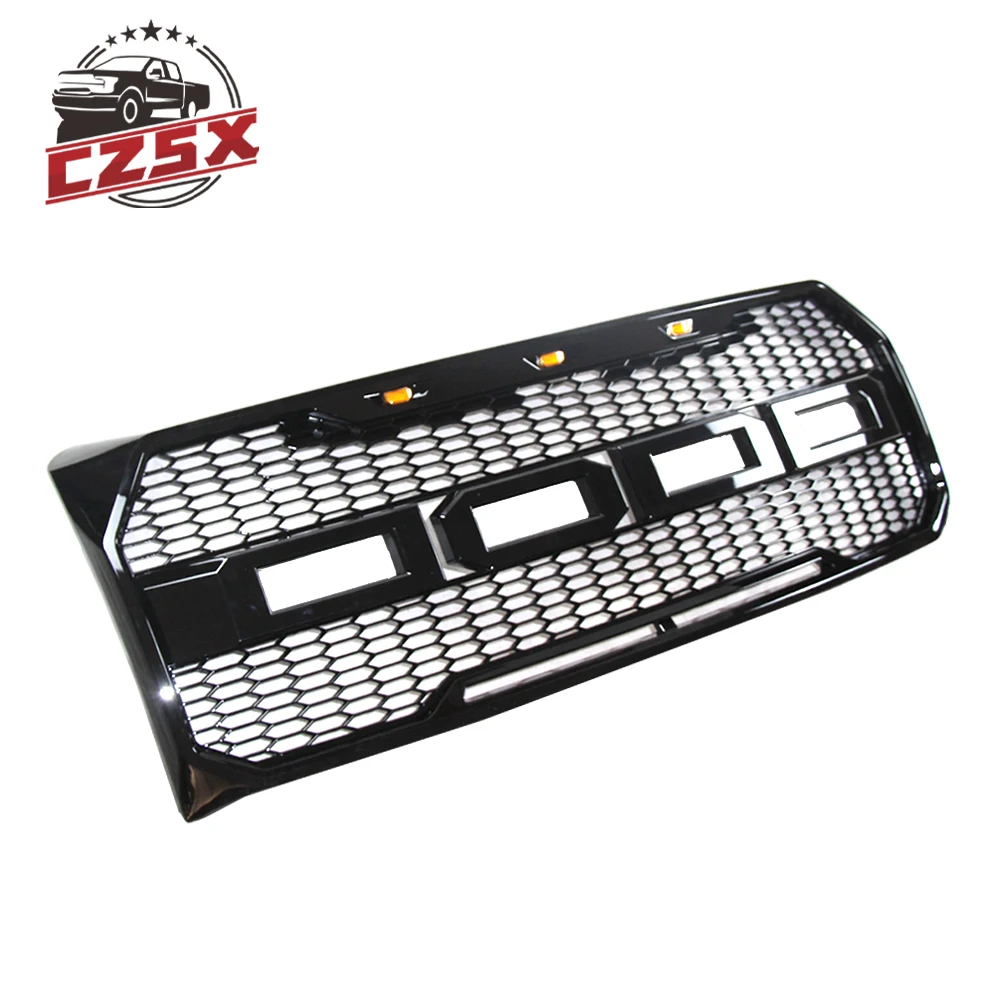 Hot Sales Gloss Black 4*4 car Accessories Fit For 2009 2010 2011 2012 2013 2014 Ford F150 Front Grille