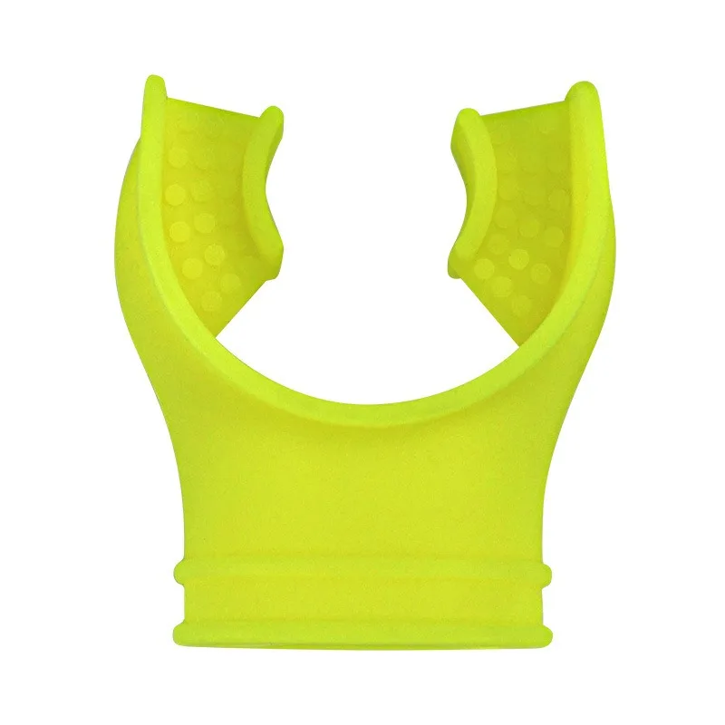 Sinodiving Underwater Black Diving Equipment Regulator Diving Silicone Snorkel Mouthpiece Snokel Mouthpiece Silicone Diving