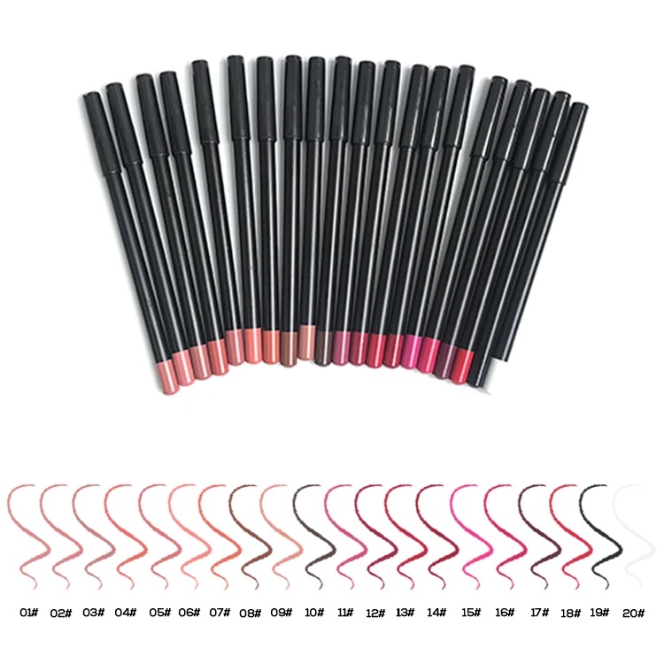 Карандаш для губ Oem Lipliners принимаем логотип заказчика Lipliner частная