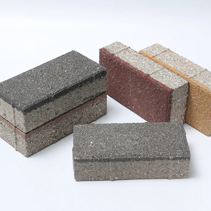 Экологически чистый керамический Водопроницаемый кирпич, нескользящий высокопрочный кирпич для тротуаров/площади/парка