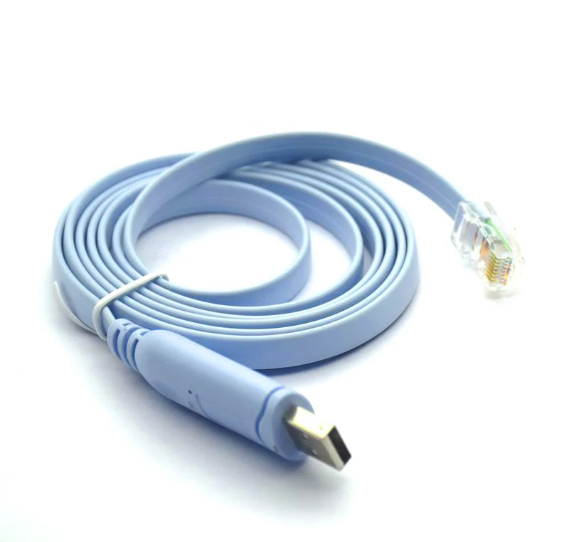 USB to RJ45 Cable Essential Accesory for Ciso, NETGEAR, LINKSYS,TP-LINK Router/Switches for Laptop in Windows, Mac