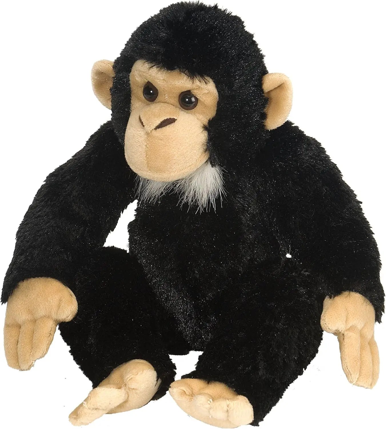 Wholesale custom simulation black gorilla plush stuffed toys bananas monkey decompress the sleeping pillow