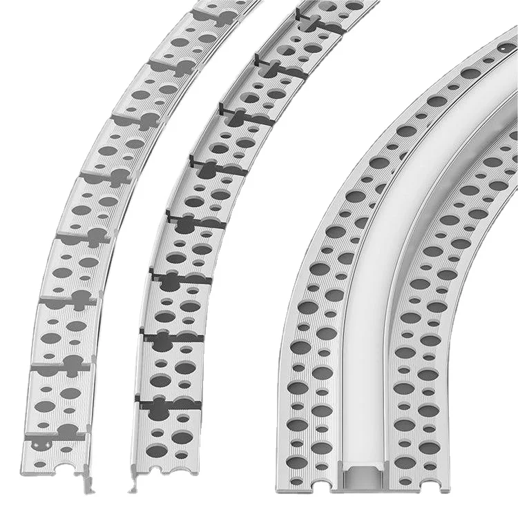 Factory Wholesale Price LED Aluminum Profile Linear lights Led Strip Aluminum Extrusion Bendable Profile