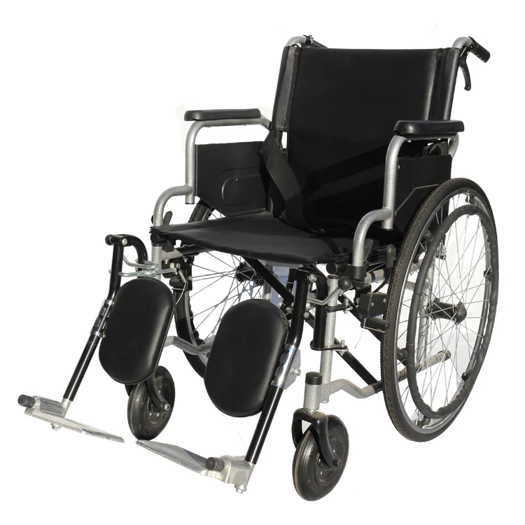 
Economic steel foldable heavy duty wheelchair 