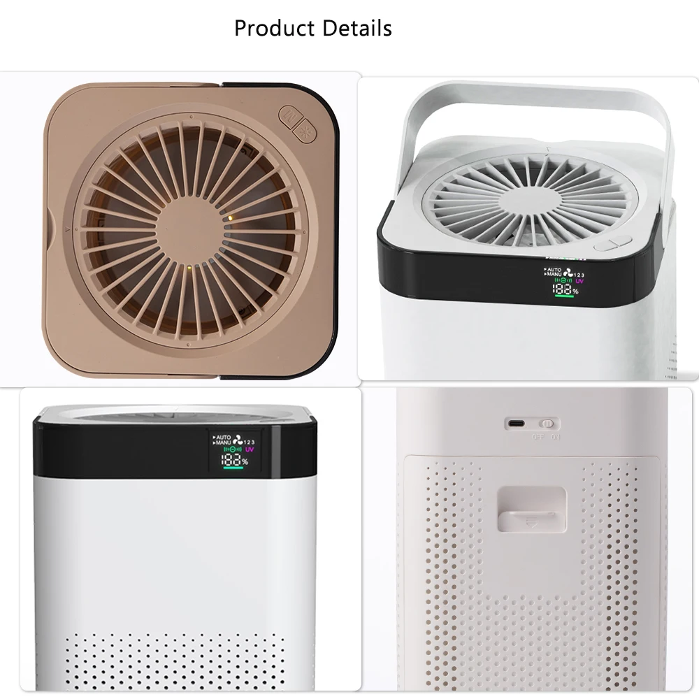 Personal Rechargeable Battery Powered Portable Ozone Generator Air Purifier for Home Car Fridge Outdoor Garage Room Timer Sales