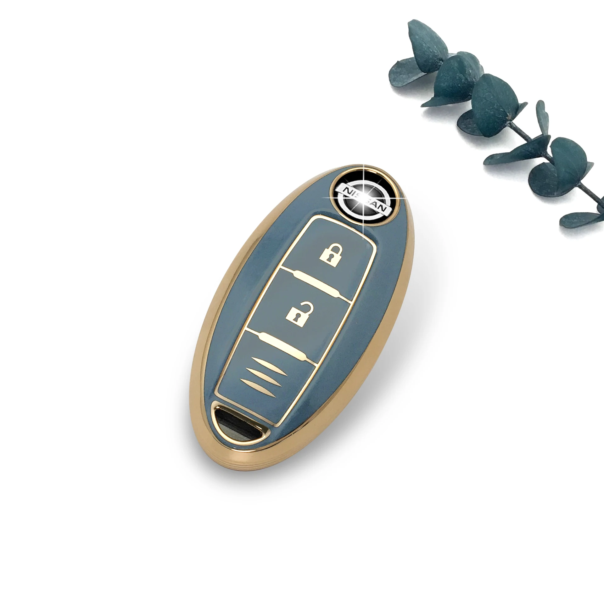 Wholesale soft TPU plastic car remote key fob cover case and accessories keychain for nissan Murano Tiida Livina