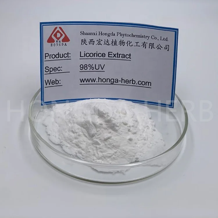 HONGDA Supply 98% Licorice Root Extract Powder