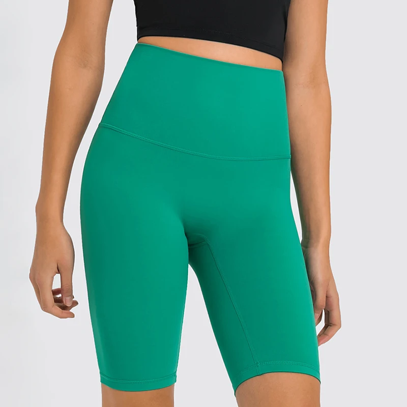 SY167 Women No Camel Toe Buttery Soft Skin Fitness Biker Pants Align High Rise Gym Cycling Shorts