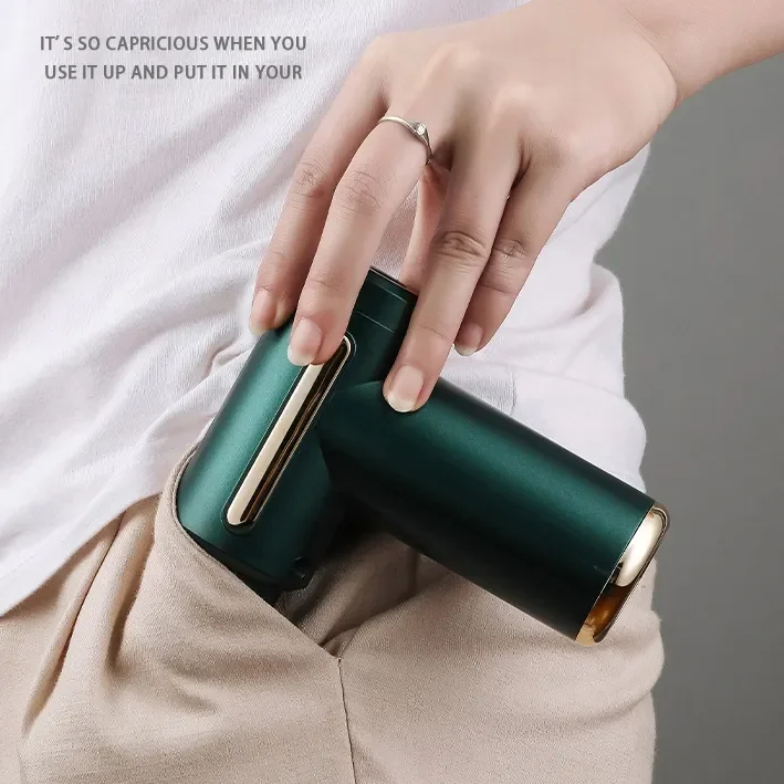 Lightweight electrical mini vibration body muscle massage gun usb charging handheld fitness deep tissue massage gun professional