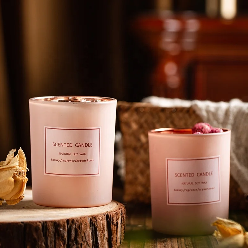 Wholesale Supply Home Decor Natural Essential Oil Candle Gift Ribbon Box Fragrance Options Scented Candle For Friends