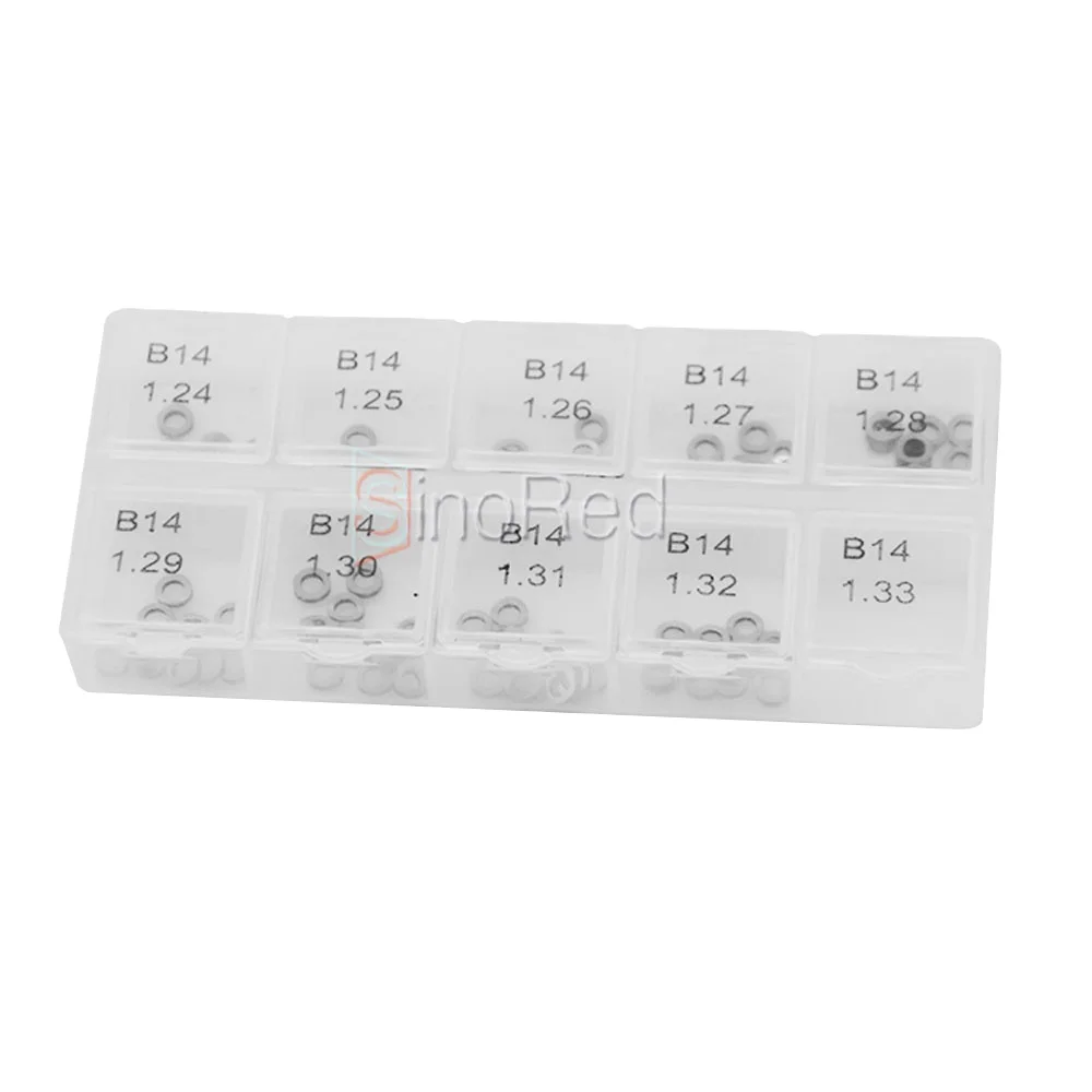 On Sale Adjusting Shim B14 For BOSCH THK 0.90-1.99mm 770 PCS Special For Diesel Common Rail Pump