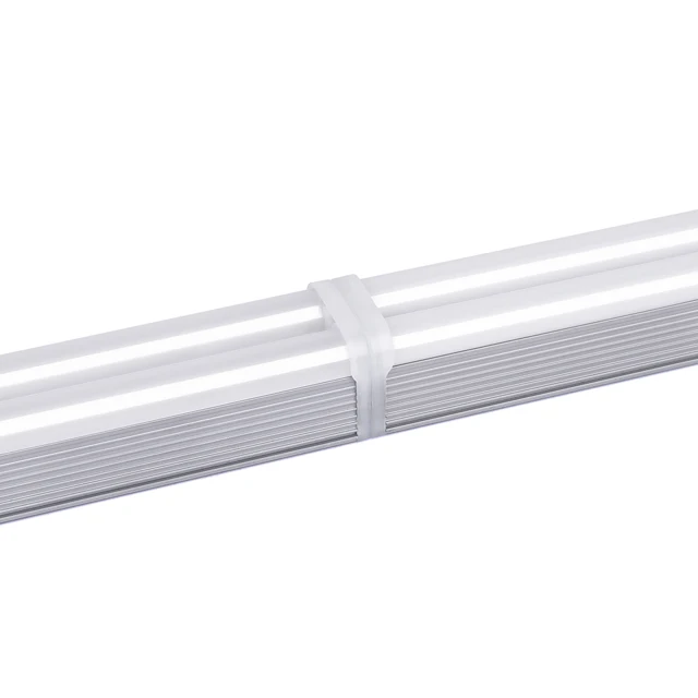 Indoor Supermarket 4ft 5ft 8ft 36w 20w 18w Commercial Suspending  Batten Shop Lamp Double T5 Led Integrated Tube