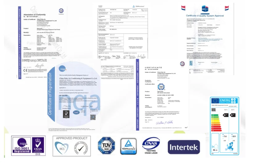 Working well at -25degree air to water  heat pump  dc inverter air source heat pump  also working with gas boiler  stably