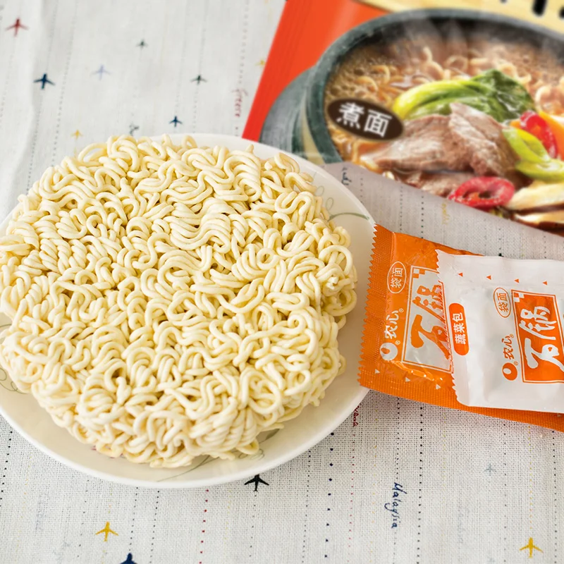 Wholesale price Instant Noodles Supper Instant Ramen Stone Pot Beef flavor Ramen 600g