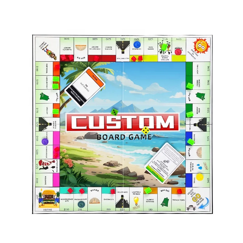 Board Game for Adults Manufacturer Wholesale Customized Suitable for Family Entertainment senfutong