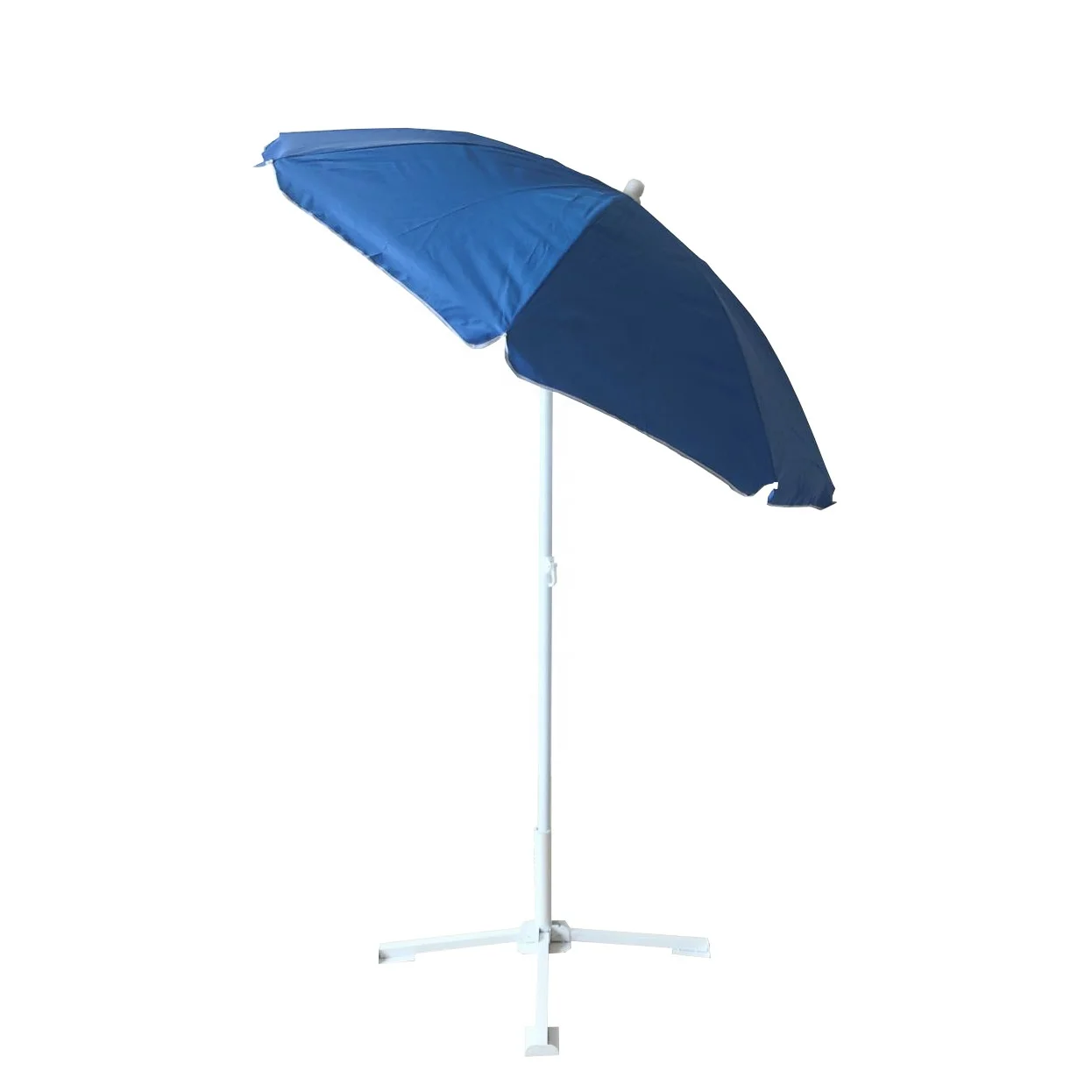Outdoor sunshade umbrella 1.7m Oxford silver coated umbrella rain and sun protection round umbrella, outdoor sun