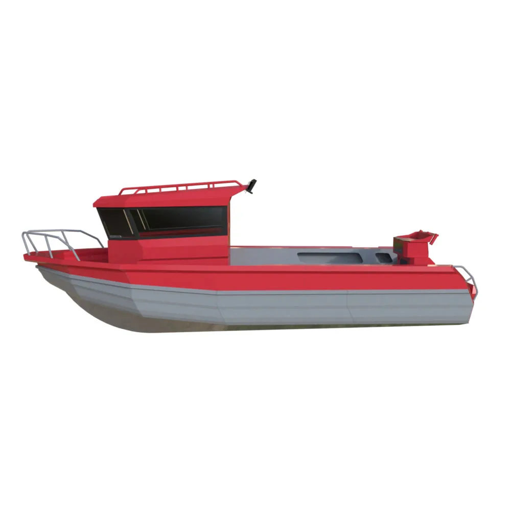 Speed Boat - 25ft /7.5m Jet Craft Welded Aluminium Fishing Boat for sale yacht aluminum