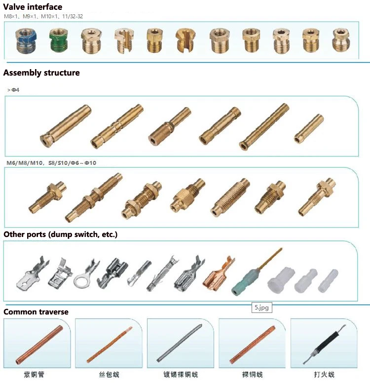 Gas water heater burner universal thermocouple for sale