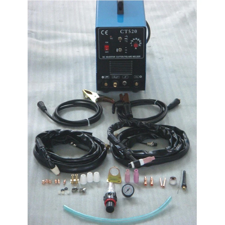 CT520 Mosfet Инвертор постоянного тока 220 В сварочный аппарат TIG/MMA/CUT
