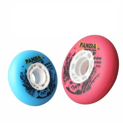
Original Inline Roller Skate Slides Wheel Panda Print Skateboard Wheels 