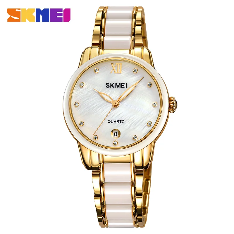 SKMEI 2175 top quality wrist elegant ladies watch for girls stylish custom logo quartz watch