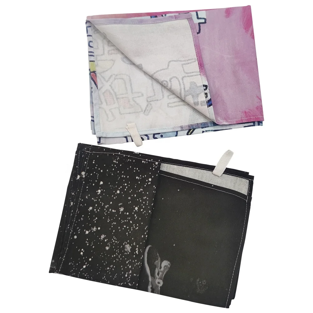 Low MOQ Custom Printed Cotton Organic cotton Tea Towel custom printed tea towel