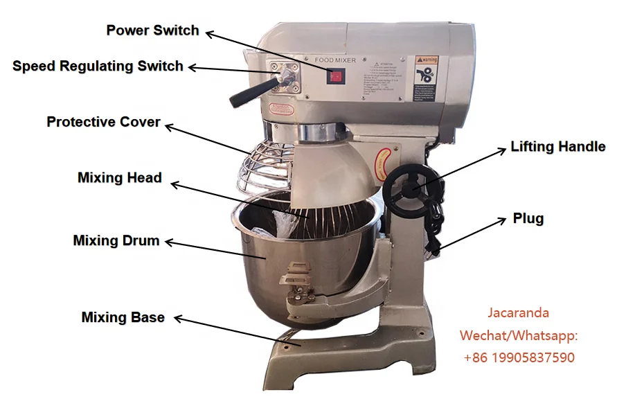 CNIX 7L 20L 30L 40L 50L 60L мука, торт, яичный крем, хлебобулочное оборудование для домашнего использования, коммерческое спиральное планетарное тесто, пищевой миксер