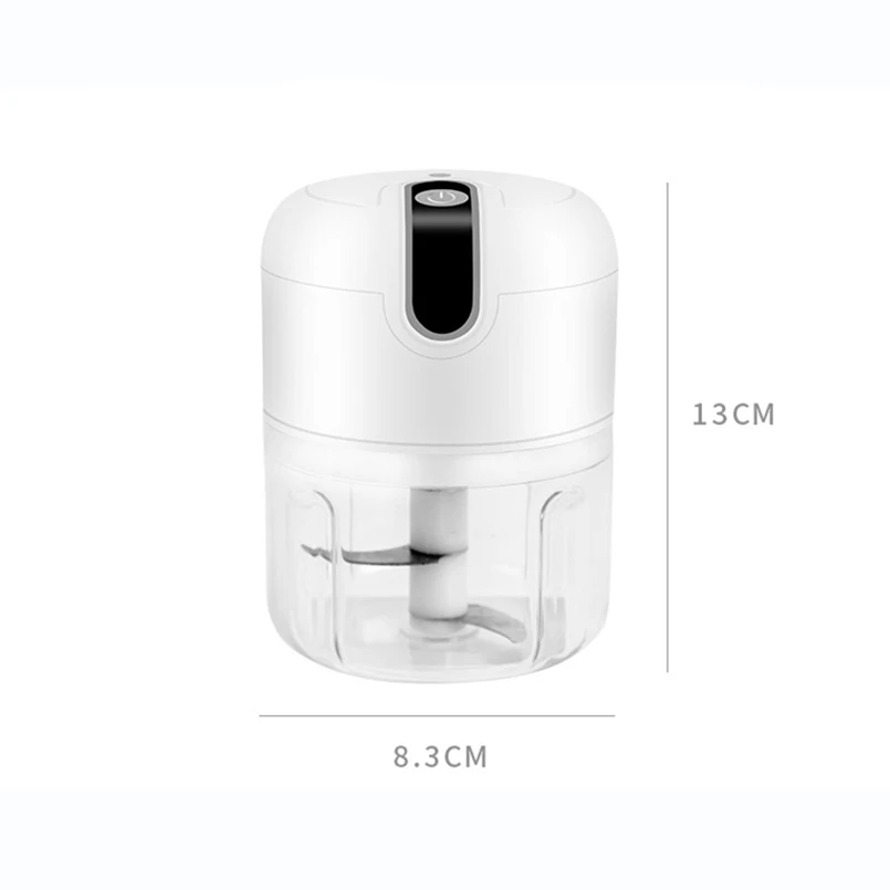 USB портативная измельчитель лука имбиря овощей перца специй мяса Электрический мини-Измельчитель чеснока Кухонный комбайн блендер