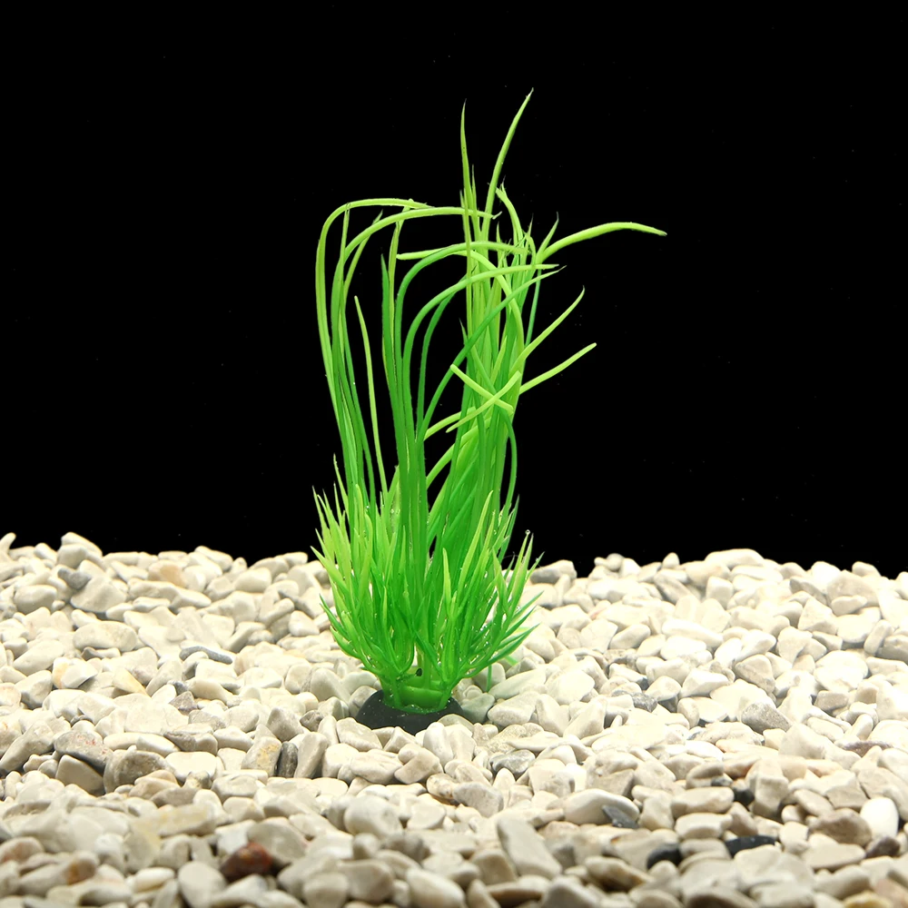 Wholesale Aquarium Fish Tank Decoration Plastic Artificial Aquarium Plants Soft